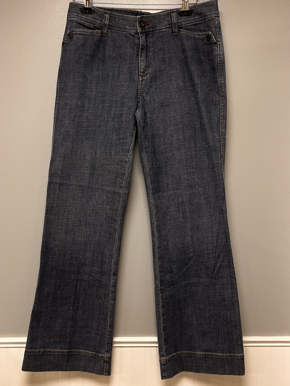 Y2K Eddie Bauer Mid Rise Flare Jeans size 10